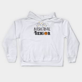 Basketball senior night 2023 Kids Hoodie